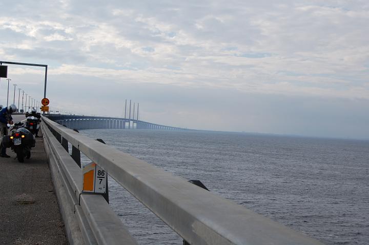 Ponte di Malmo verso la Danimarca.JPG - AI PIEDI DELLA RUPE